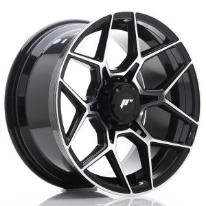 JR-Wheels JRX9 Velgen 18 Inch 9J ET18 6x114.3 Gloss Black Machined Face