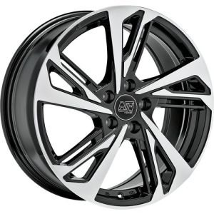 MSW MSW 60 Velgen 17 Inch 7J ET42 5x108 Gloss Black/Polished