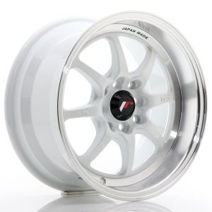 JR-Wheels TFII Velgen 15 Inch 7.5J ET30 4x100,4x114.3 White