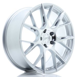 JR-Wheels JR42 TWEEDE KANS Velgen 2x 19x8.5 ET35 + 2x 19x9.5 ET40 5x120 Silver Machined Face