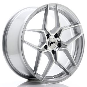 JR-Wheels JR34 TWEEDE KANS Velgen 19 Inch 8.5J ET40 5x112 Silver Machined Face