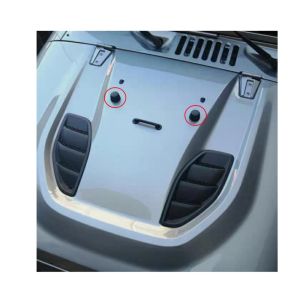 SK-Import Motorkap Beschermer Zwart ABS Plastic Jeep Wrangler