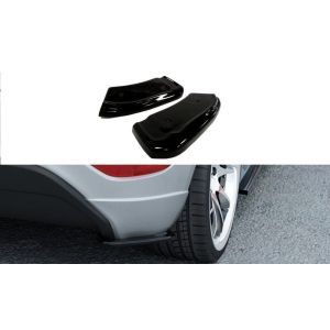 Maxton Achter Bumper Lip Glanzend Zwart ABS Plastic Ford Fiesta