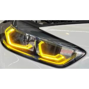 SK-Import Voor Dagrijverlichting LED Geel BMW 1 Serie
