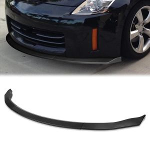ABS Dynamics Voor Bumper Lip GT-Style Driedelig Matzwart ABS Plastic Nissan 350Z