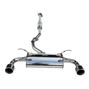 Invidia Cat-back Uitlaatsysteem Q300 RVS Dubbelwandige Uitlaat tip 60mm Roestvrij Staal Subaru,Toyota