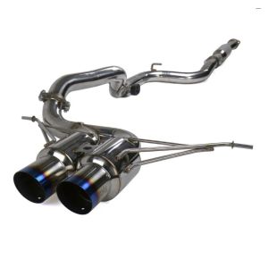 Invidia Cat-back Uitlaatsysteem N1 Titanium Tip 76mm Roestvrij Staal Ford Focus