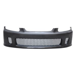 SK-Import Voor Bumper N1 Style Carbon Lip Fiberglass Honda Civic Pre Facelift
