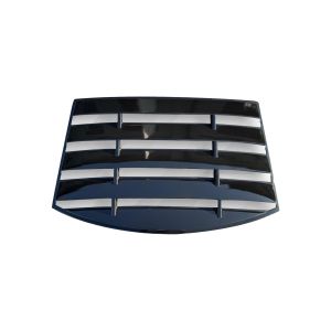 X-Form Window Louvers Zwart ABS Plastic Mercedes C-Class