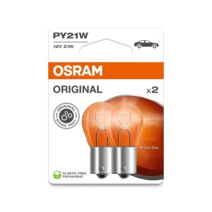 Osram Halogeenlampen original Amber BAU15S