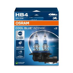 Osram Halogeenlampen Cool Blue Intense 5000K HB4