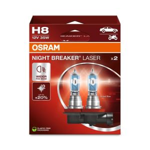 Osram Halogeenlampen Night Breaker Laser Wit H8
