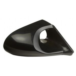 SK-Import Zijspiegels K6 Style Handmatig Verstelbaar Zwart ABS Plastic