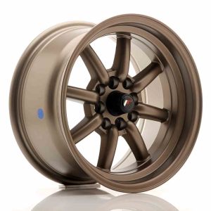 JR-Wheels JR19 Velgen 17 Inch 9J ET10 4x100,4x114.3 Gegoten Flat Bronze