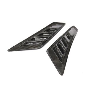 CarbonWorks Inlaat Voorspatbord Carbon Honda Civic
