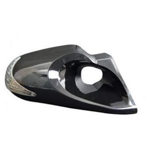 SK-Import Zijspiegels Hyper Style Handmatig Verstelbaar Zwart ABS Plastic