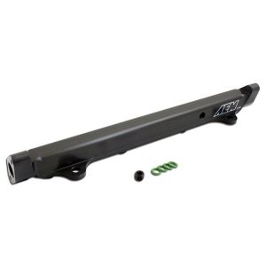 AEM Brandstofrail High-Flow Zwart Aluminium Mitsubishi Lancer Evolution