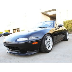 PU Design Voor Bumper Lip GV Style Zwart Polyurethane Mazda MX-5