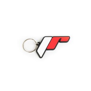 JR-Wheels Sleutelhanger Rubber Logo Zacht PVC