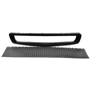 ABS Dynamics Grill Type R Style Met Gaas Zwart ABS Plastic Honda Civic Facelift 1999-2001