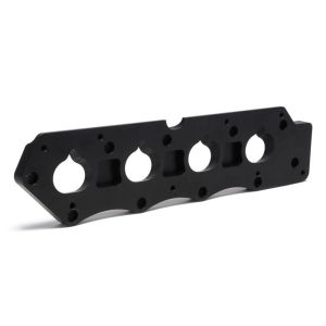 Skunk2 Inlaat Spruitstuk Adapter K Serie to H Serie Cylinder Head Zwart Aluminium Honda Accord,Prelude