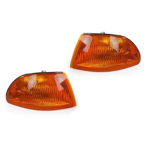 Sonar Corners JDM Style Chrome Housing Oranje Glas Honda Civic