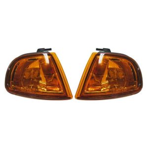 Sonar Corners JDM Style Chrome Housing Oranje Glas Honda Prelude