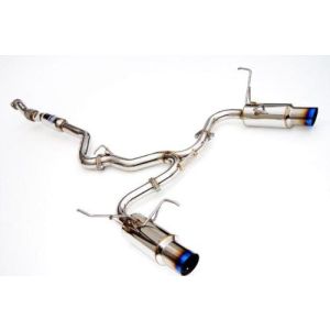Invidia Cat-back Uitlaatsysteem GT300 TI Titanium Tip 63.5mm Roestvrij Staal Subaru,Toyota