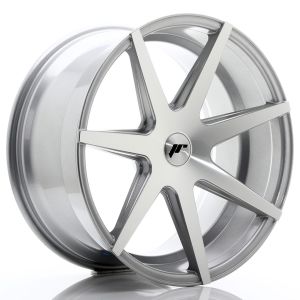 JR-Wheels JR20 Velgen 20 Inch 10J ET40 5x114.3 Gegoten Silver Machined Face
