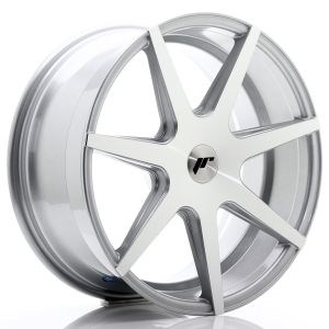 JR-Wheels JR20 Velgen 19 Inch 8.5J ET40 5x112 Gegoten Silver Machined Face