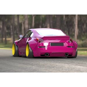 X-Form Achter Ducktail Spoiler Ongeverfd ABS Plastic Nissan 350Z
