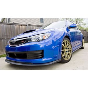 PU Design Voor Bumper Lip STI2 Style Zwart Polyurethane Subaru Impreza