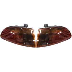 Sonar Corners JDM Style Chrome Housing Smoke Amber Glas Honda Civic