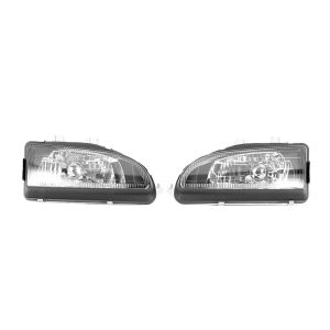 DEPO Koplampen Handmatig Verstelbaar Black Housing Honda Civic