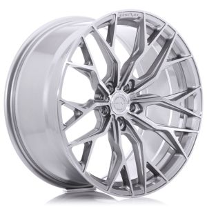 Concaver CVR1 Velgen 21 Inch 8.5J ET20-45 Custom PCD Performance Concave Flow Form Brushed Titanium