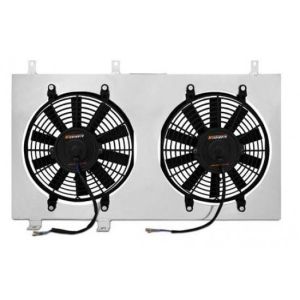 Mishimoto Fan Shroud Met Slim Fans Aluminium Nissan 350Z