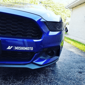 Mishimoto Sticker Wit 25cm