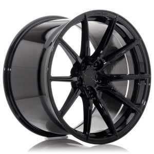 Concaver CVR4 Velgen 20 Inch 8.5J ET42 5x112 Performance Concave Flow Form Platinum Black