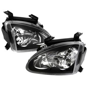 Sonar Koplampen Black Housing Honda Del Sol