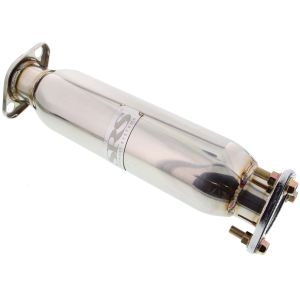SRS Gedempte Decat S Style 60.5mm Roestvrij Staal Honda Civic,CRX,Shuttle