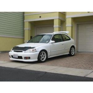 Masterbra Steenslag Beschermer Zwart Vinyl Honda Civic Facelift 1999-2001