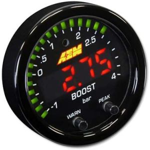 AEM Meter 52mm Boost Druk Meter