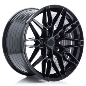 Concaver CVR6 Velgen 20 Inch 10J ET20-48 Custom PCD Mid Concave Flow Form Double Tinted Black
