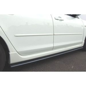 ABS Dynamics Side Skirts Zwart ABS Plastic Mazda 3