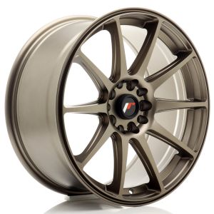 JR-Wheels JR11 Velgen 18 Inch 8.5J ET40 5x112,5x114.3 Flat Bronze