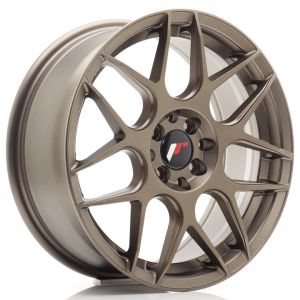 JR-Wheels JR18 Velgen 17 Inch 7J ET40 4x100 Flow Form Flat Bronze