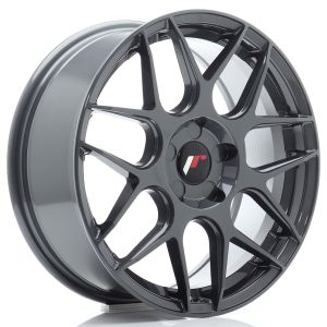 JR-Wheels JR18 Velgen 17 Inch 7J ET20-40 Custom PCD Flow Form Hyper Gray