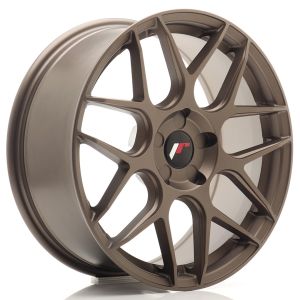 JR-Wheels JR18 Velgen 18 Inch 7.5J ET20-40 Custom PCD Flow Form Flat Bronze