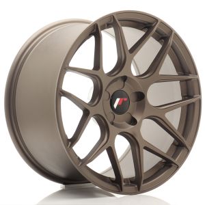 JR-Wheels JR18 Velgen 18 Inch 9.5J ET20-43 Custom PCD Flow Form Flat Bronze