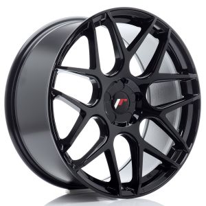 JR-Wheels JR18 Velgen 20 Inch 8.5J ET20-40 Custom PCD Flow Form Gloss Black